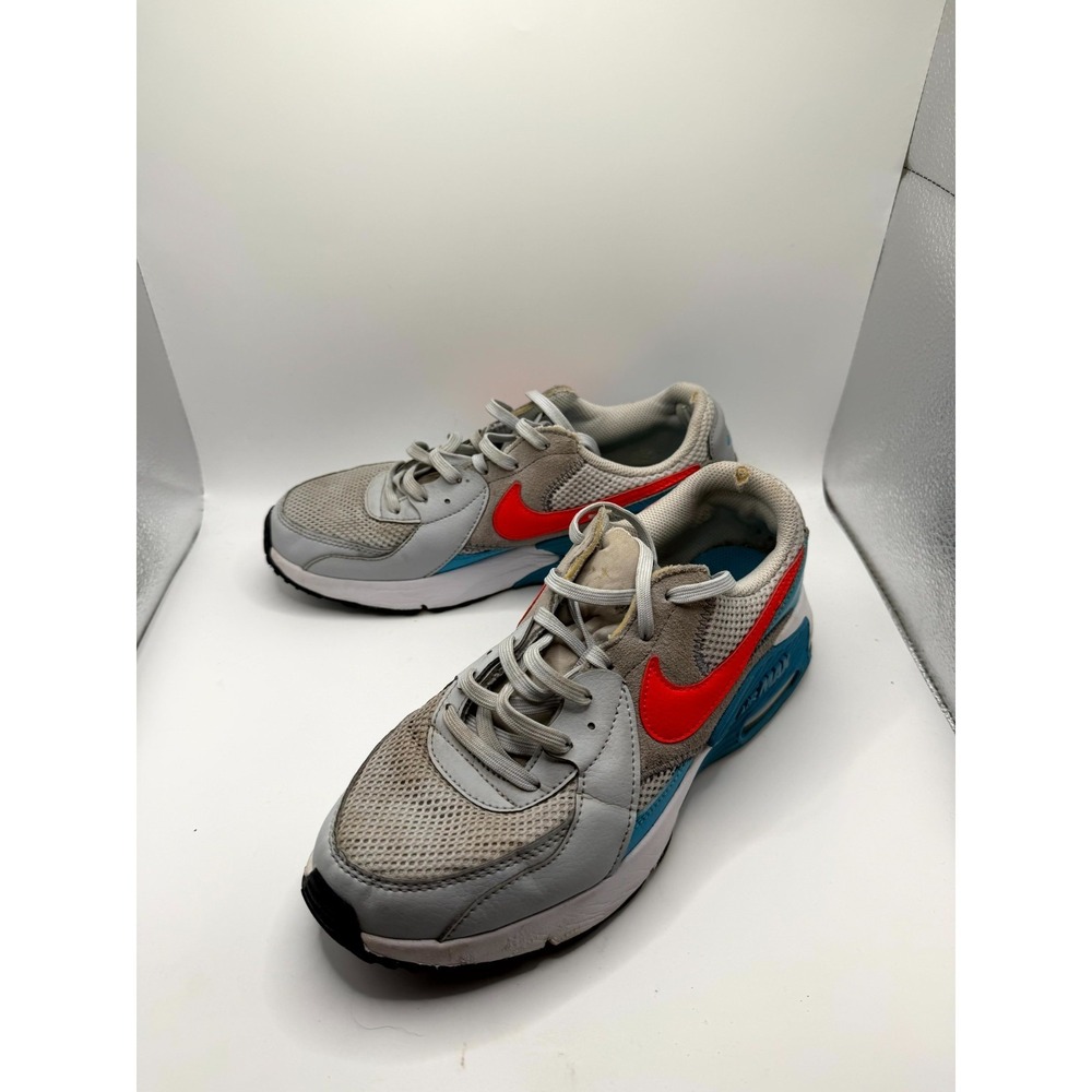 Nike Air Max Excee Womens 8 Sneaker Pure Platinum Bright Crimson Running Shoes